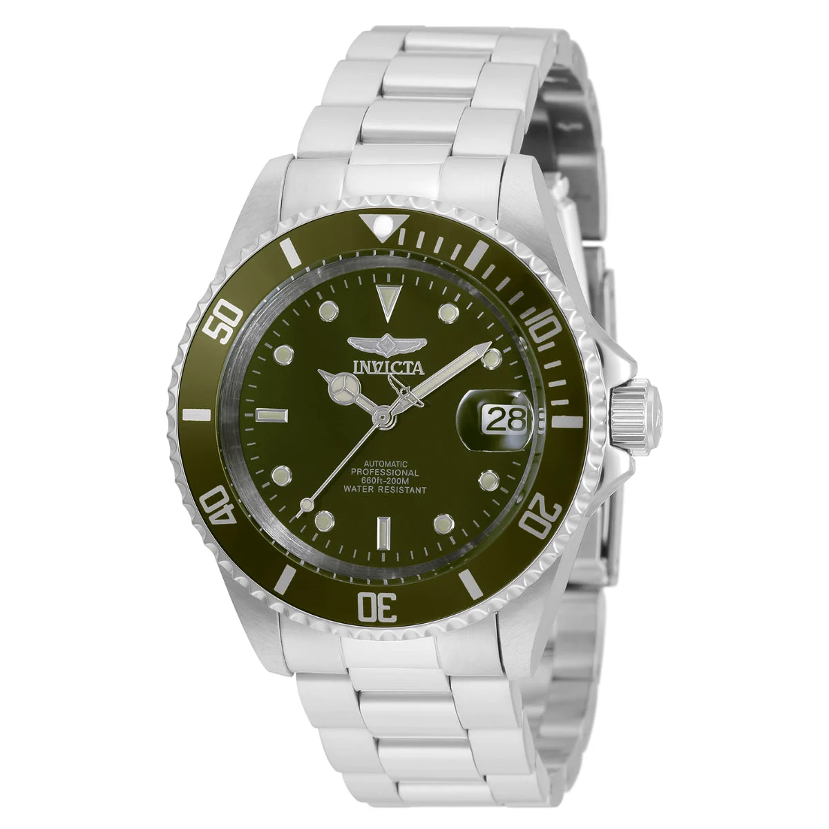 Invicta Pro Diver Navarch Automatic Watch - 40mm. Steel (35690) 40 mm kol saati