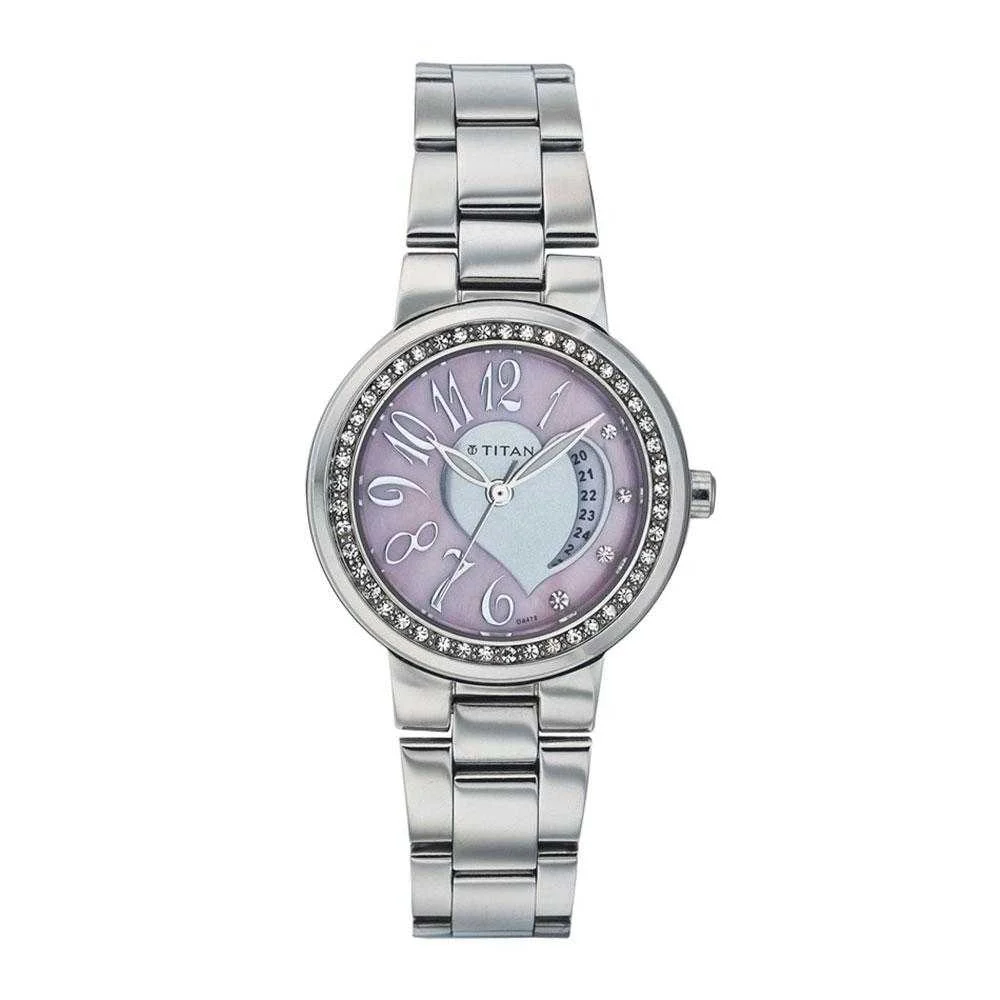 Titan Purple 9855SM02 37 mm kol saati