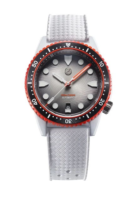 Zelos Mako 300m Diver 'Solar Flare' kol saati