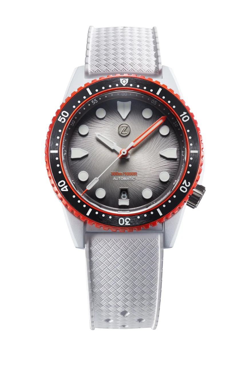 Zelos Mako 300m Diver 'Solar Flare' 40 mm kol saati