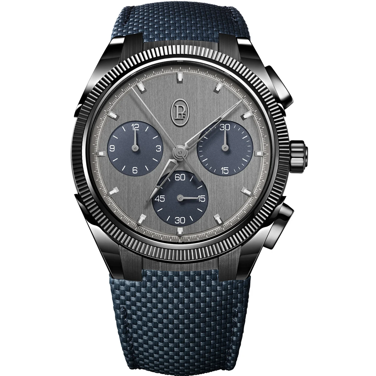Parmigiani Fleurier Tonda PF Sport Chronograph Ultra-Cermet Milano Blue PFC931-1020022-400182 kol saati