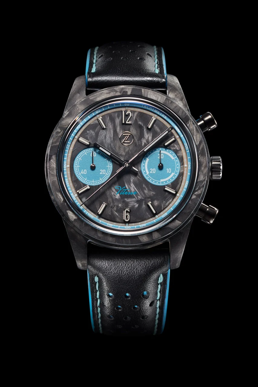 Zelos Vitesse Forged Carbon Limited Edition 40 mm kol saati