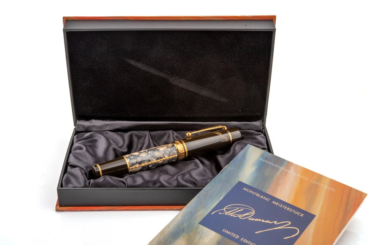 Montblanc “Writers Edition”, Ref. 28643, made in 1996 “Alexandre Dumas”, limited edition, No. 07 057 / 20 000 kol saati