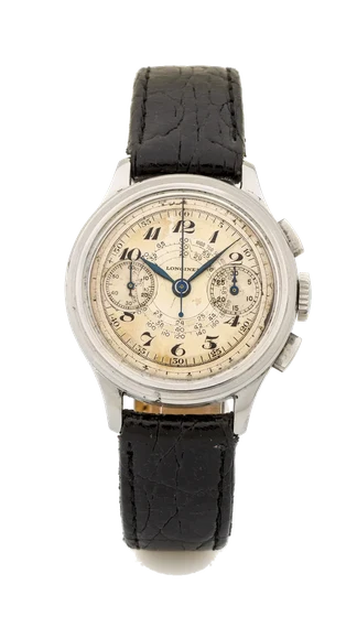Longines Ref. 20448, fly-back chronograph, minute recorder, multi-scale, 13 ZN calibre, “B
