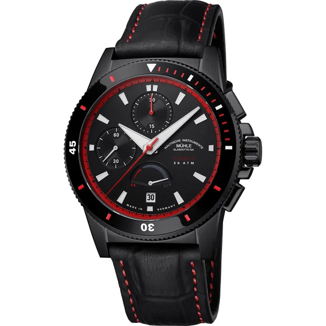 Muhle Glashutte Mühle Glashütte M1-52-33-2025-LB Sportivo Power Chronograph First Edition 