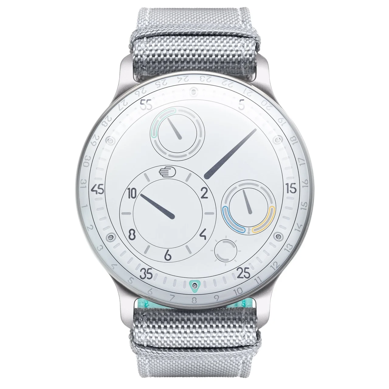 Ressence Type 3 White TYPE 3.6W 44 mm kol saati