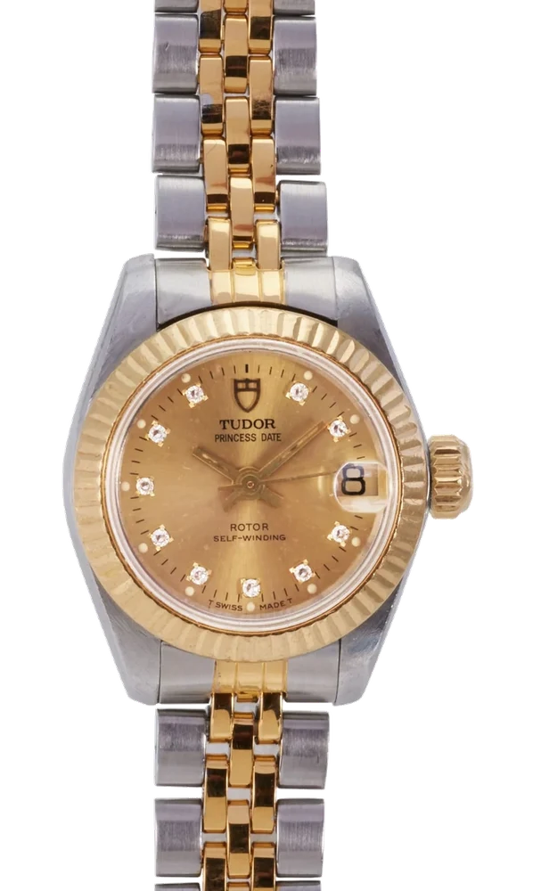 Tudor TUDOR, REF. 92513, PRINCESS DATE, STEEL AND GOLD kol saati