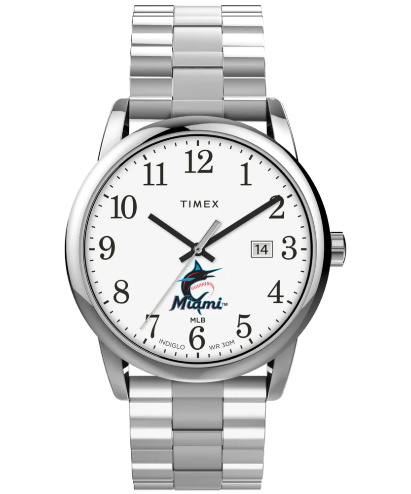 Timex Easy Reader Expansion Bracelet Miami Marlins TWZBMRLMZ 38 mm kol saati