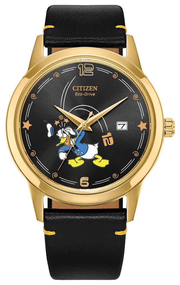 Citizen Donald Duck Seeing Stars AW1789-04W 40 mm kol saati