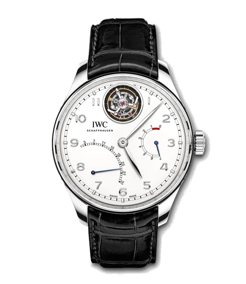 IWC Portugieser Tourbillon Mystere Retrograde IW504601 kol saati
