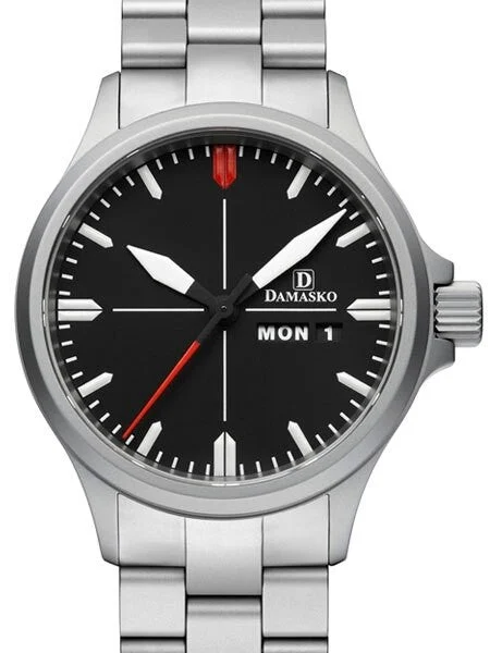 Damasko Swiss ETA Automatic with a 40mm Bead-Blasted Stainless Steel Case #DA34B kol saati
