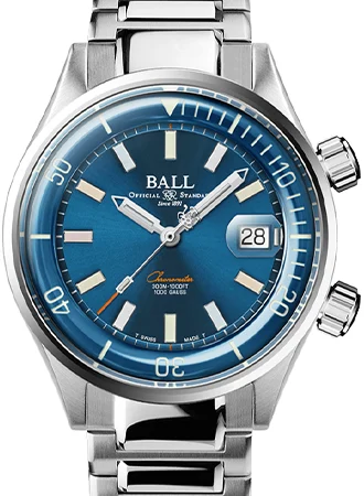 Ball Watch Co. Engineer Master II Diver Chronometer Blue - Ltd Ed 1000pcs Ref. DM2280A-S1C-BER DM2280A-S1C-BER/BALL 50 mm kol saati