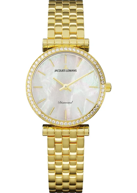Jacques Lemans Diamond Watches D-13C kol saati
