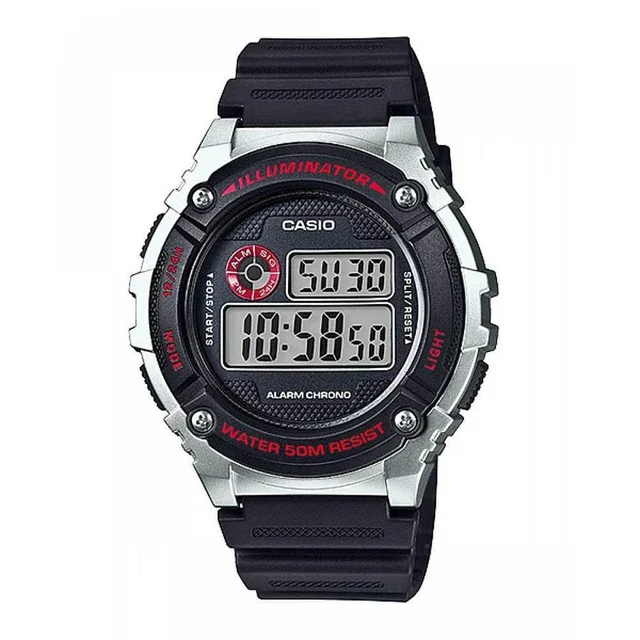 Casio W-216H-1CVDF-P kol saati