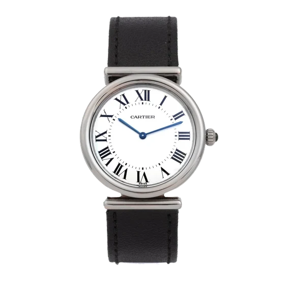 Cartier CARTIER REF. 2225 WHITE GOLD Fine and rare, manual-winding, 18K white gold wristwa