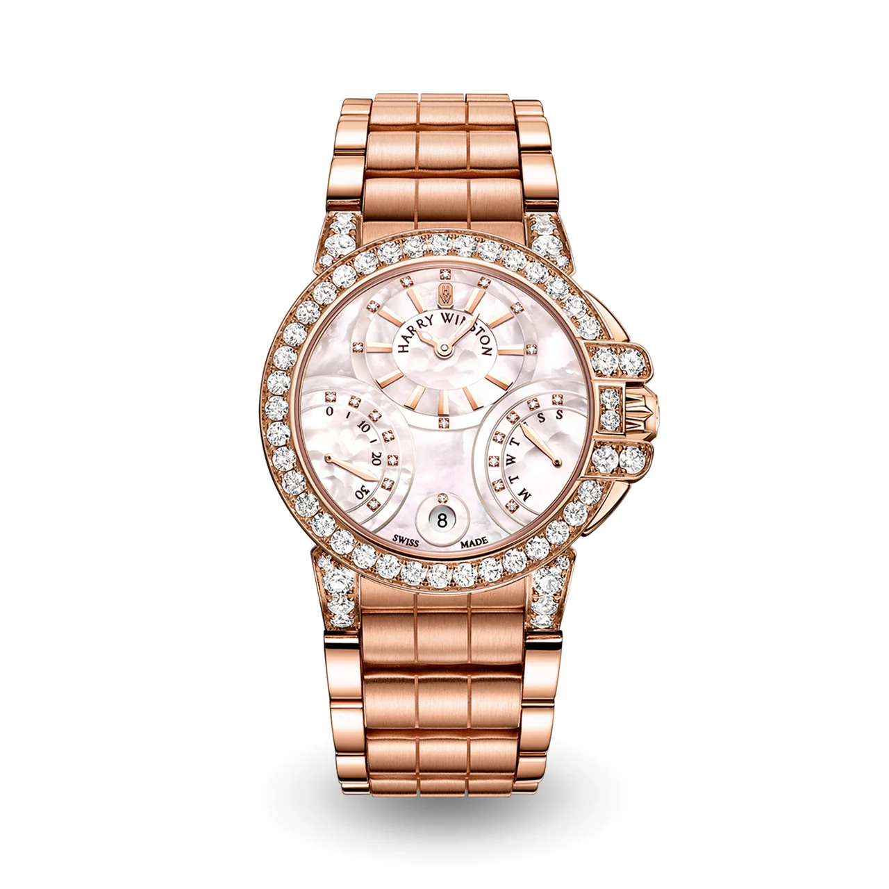 Harry Winston Ocean OCEABI36RR031 36 mm kol saati