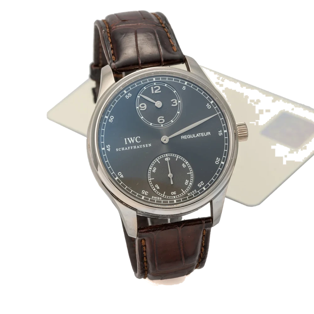 IWC IWC, REF. 5444, PORTUGUESE REGULATOR, PINK GOLD kol saati