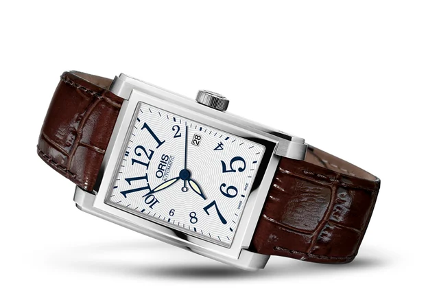 Oris Rectangular Date 01 583 7657 4061-07 5 21 70FC kol saati