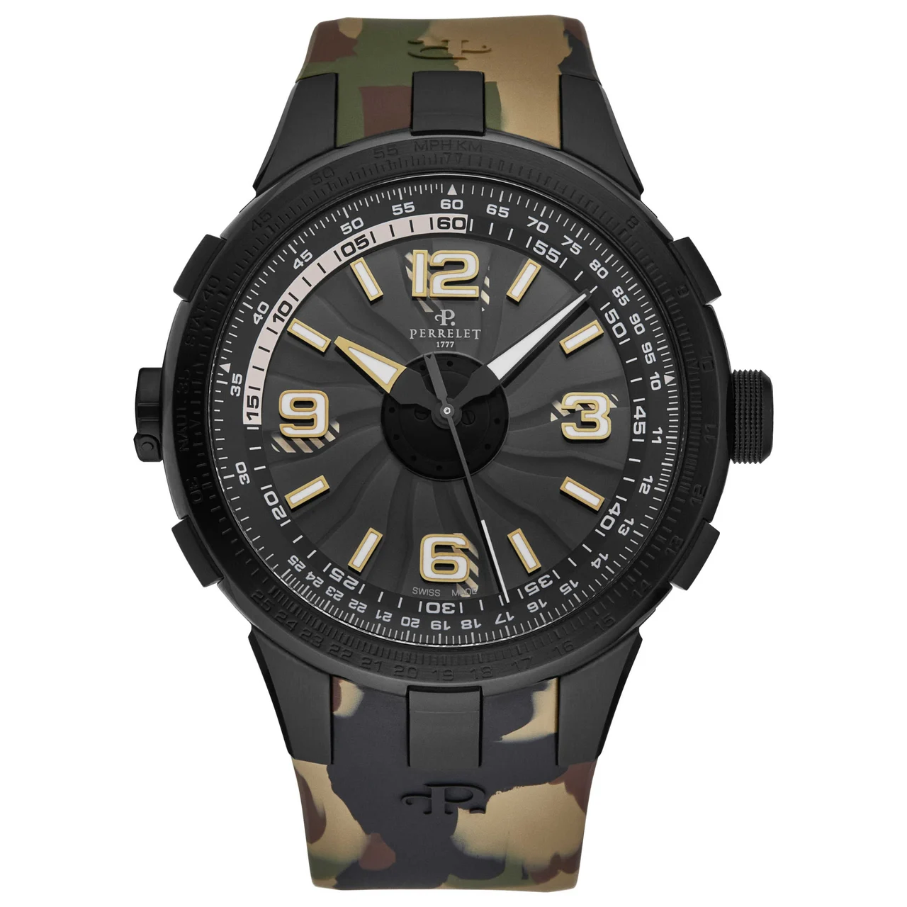 Perrelet Turbine Pilot Watch A1095/5 kol saati