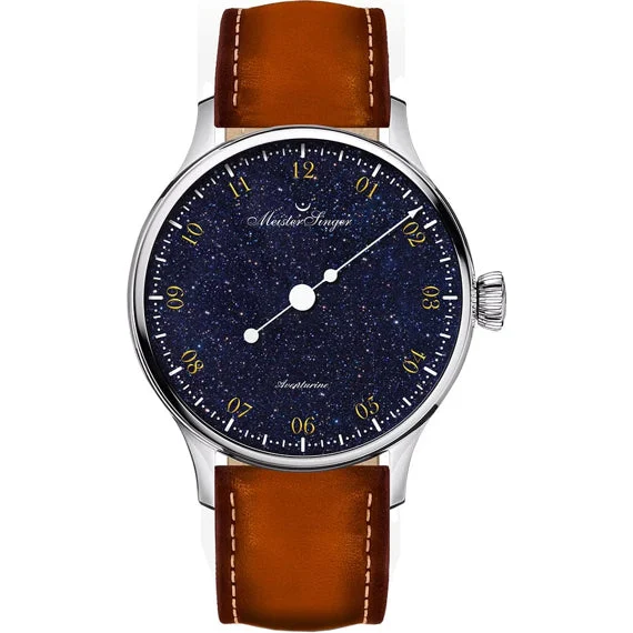 Meistersinger Pangaea Aventurine PMN9908AV 40 mm kol saati