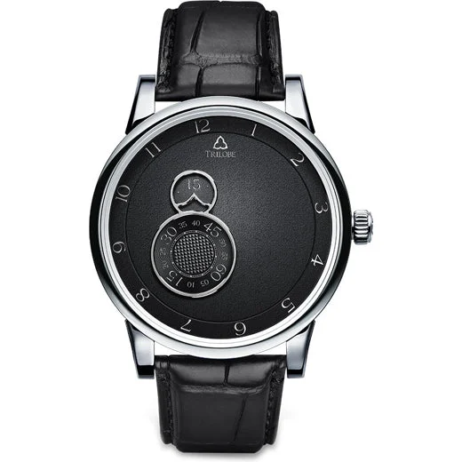 Trilobe Nuit Fantastique Grained Black Titanium 38.5mm NF06NG kol saati