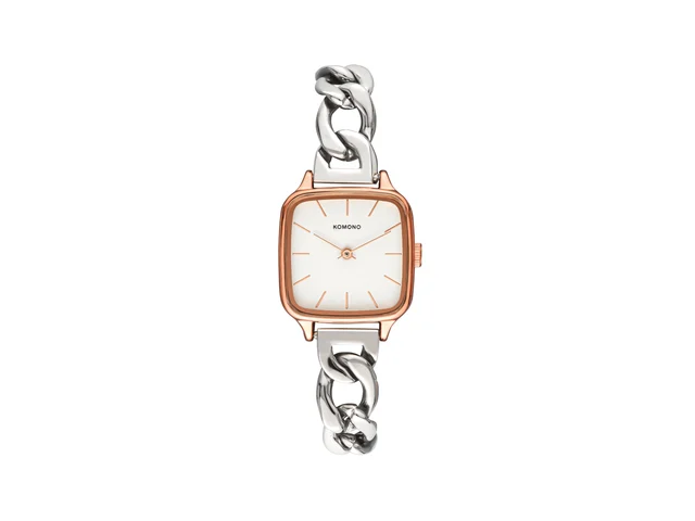 Komono Kate Revolt Rose Gold Silver Mix KOM-W4279 kol saati