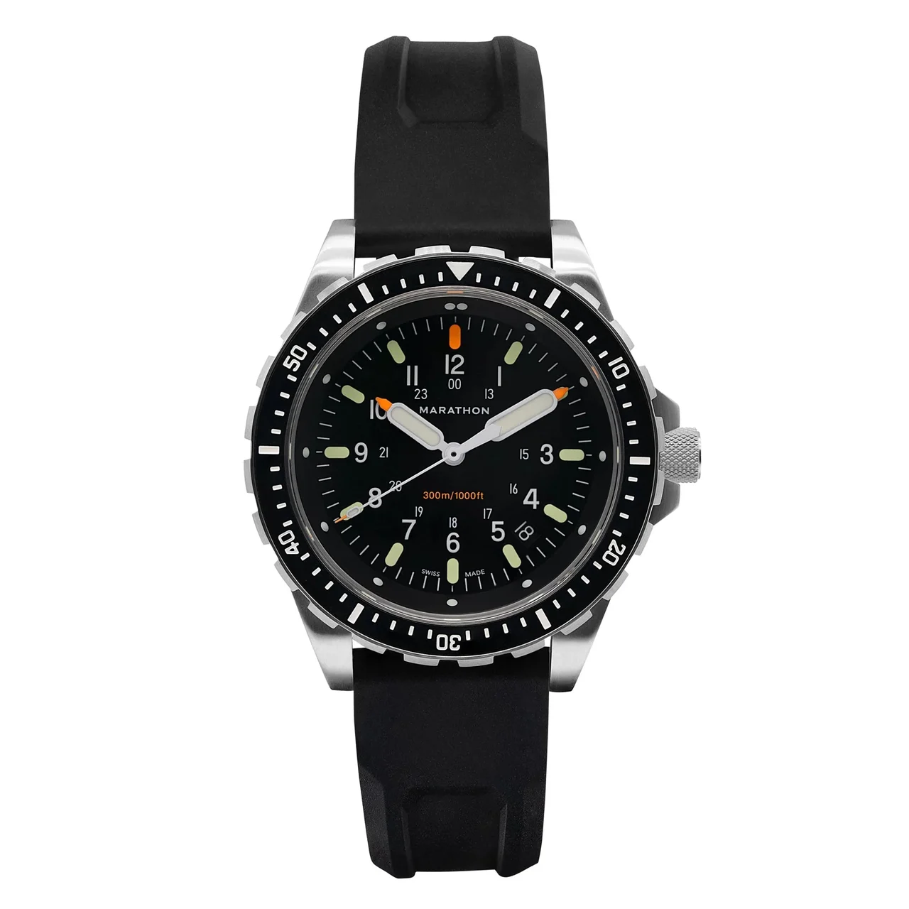 Marathon Jsar MAR-JSAR-BLK-D-46-RB 46 mm kol saati