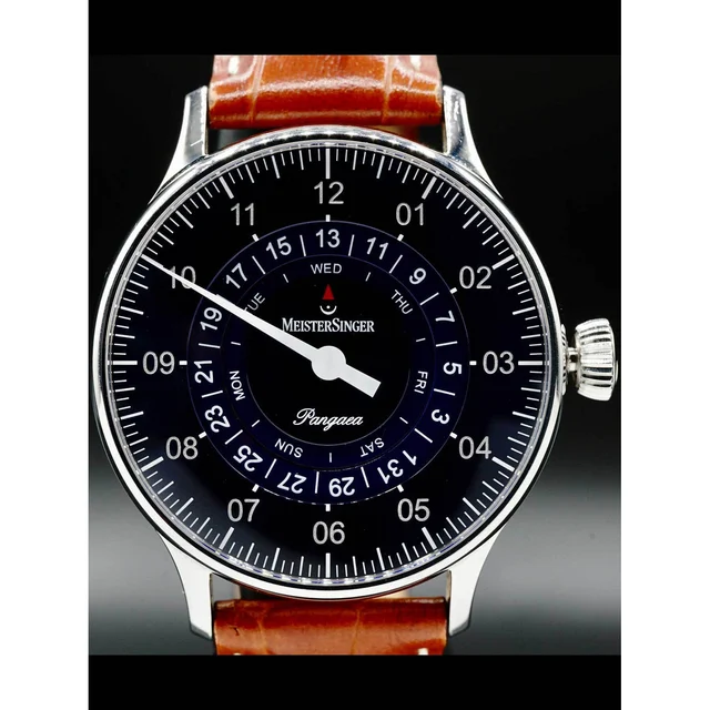 Meistersinger Pangaea Day Date PDD908 210000028363 kol saati