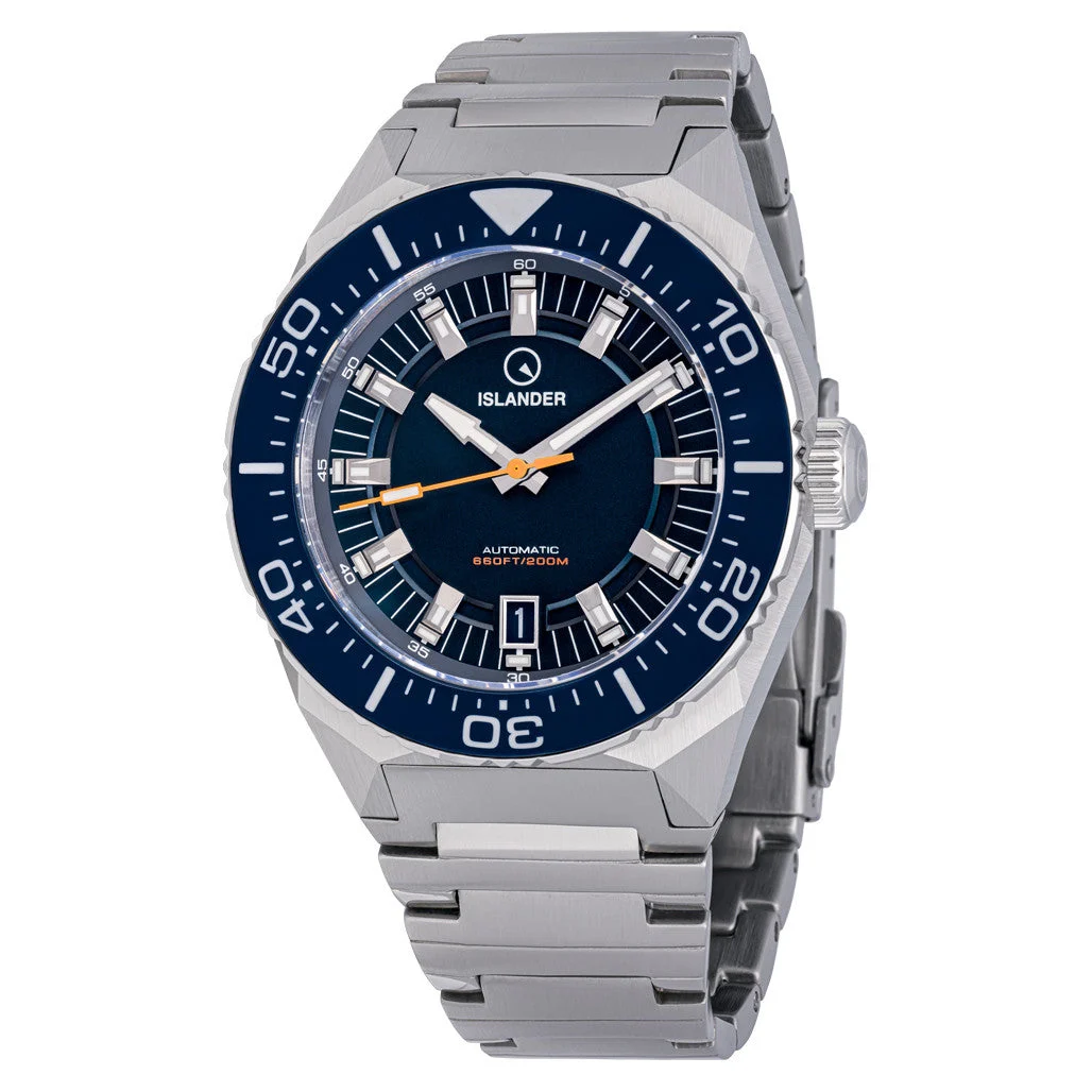 Islander Kings Point Dive Watch with Midnight Blue Dial #ISL-270 50 mm kol saati
