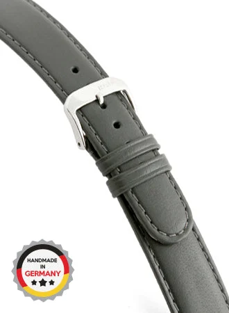 RIOS Leather Strap Arizona - Stone Grey - Saddle Leather 4603/RI kol saati