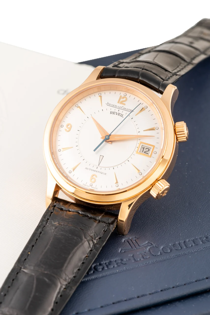 Jaeger-Lecoultre JAEGER-LECOULTRE, REF. 141.2.97/1, MASTER RÉVEIL, PINK GOLD kol saati
