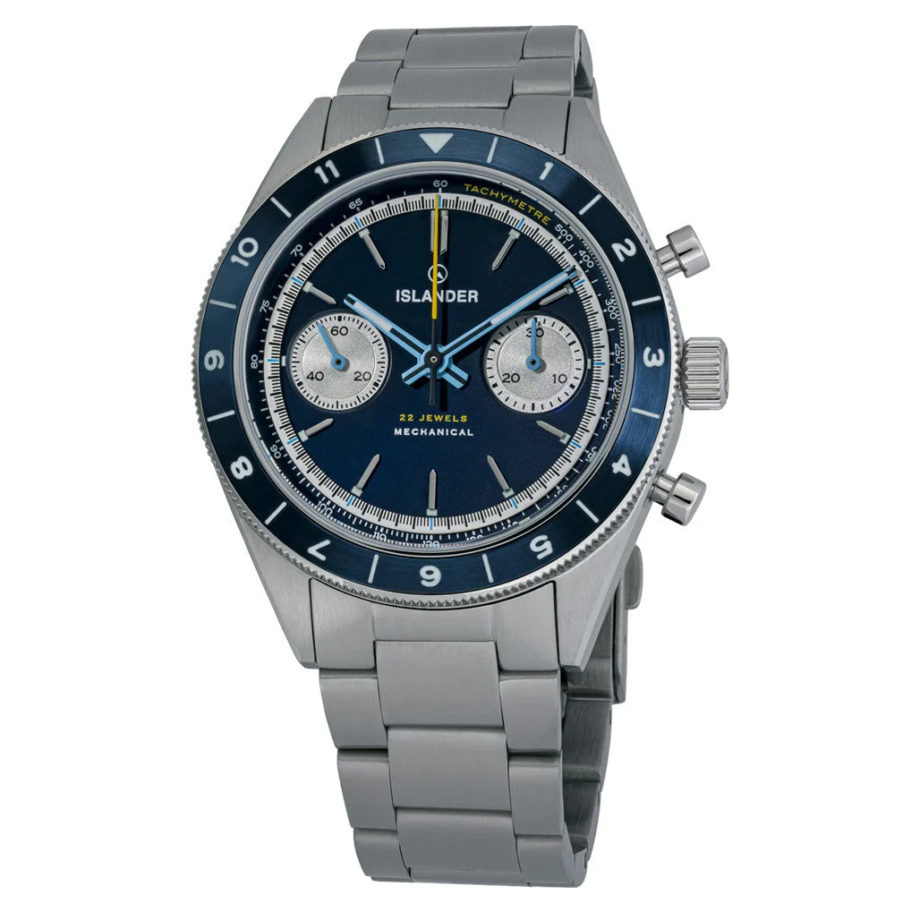 Islander Bridgehampton Racing Chronograph with Deep Blue Dial #ISL-236 40 mm kol saati
