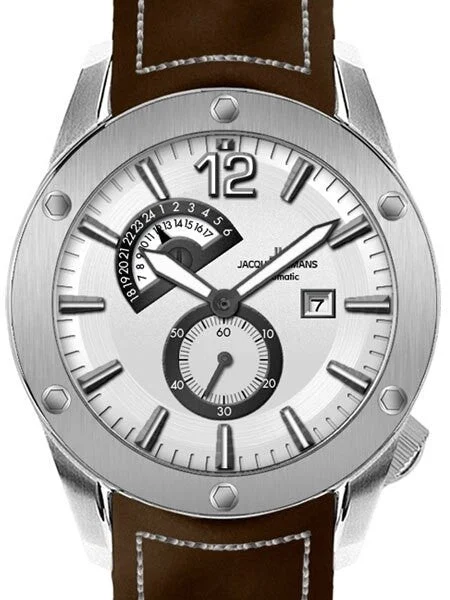 Jacques Lemans Liverpool Automatic Watch with a 24 Hour Sub-Dial #1-1765B kol saati