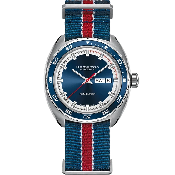 Hamilton American Classic Pan Europ Day Date Auto H35405741 kol saati
