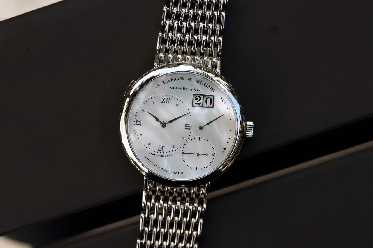 A. Lange & Sohne Soirée ref. 160.029 “Mother of Pearl Dia A. Lange & Sohne L1 Soirée ref. 160.029 “Mother of Pearl Dia 39 mm kol saati