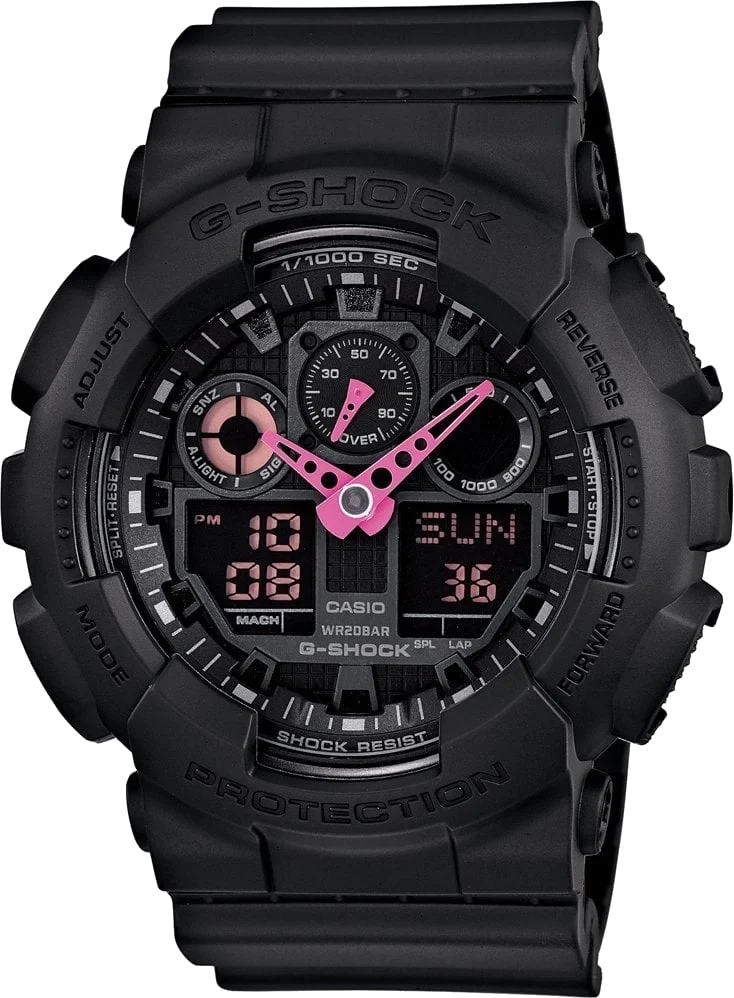 Casio G-shock Iconic GA-100C-1A4DR 51.2 mm kol saati
