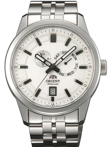 Orient Trooper Automatic Watch with Sapphire Crystal and 24-Hour Sub-Dial #ET0S002W kol sa