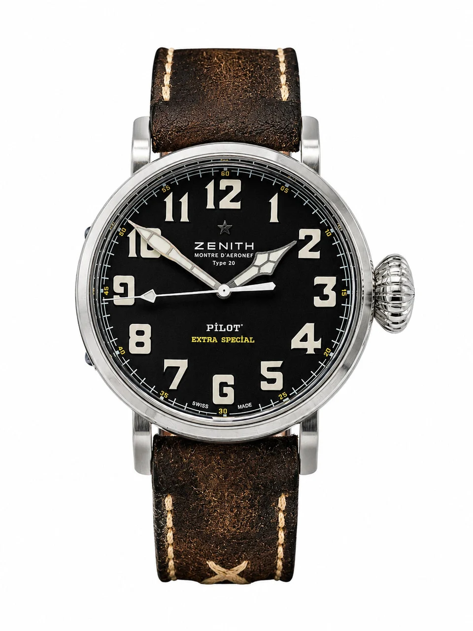 Zenith Pilot 1ZE04296 40 mm kol saati