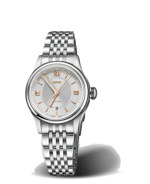 Oris Classic Date 01 561 7718 4071-07 8 14 10 28.5 mm kol saati