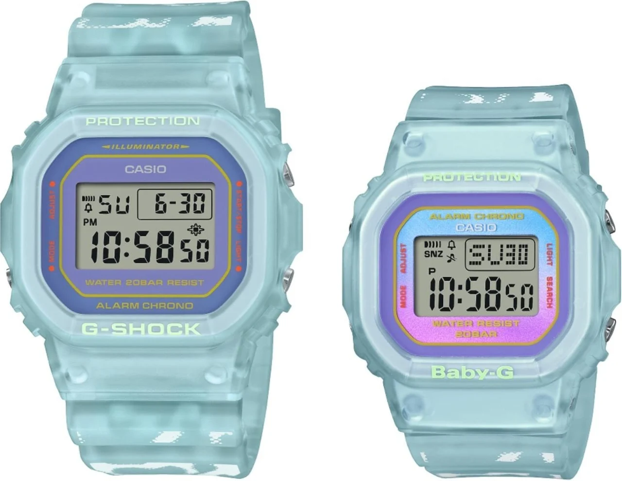 Casio G-SHOCK SLV-21B-2DR Takım 45 mm kol saati