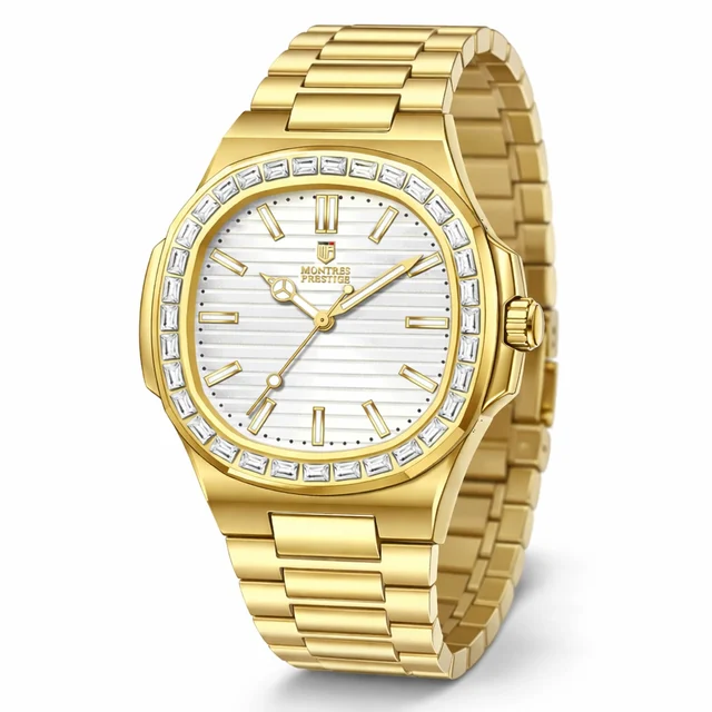 Montres Prestige Invicta Watch - 40mm. Gold (MPW-0325) kol saati