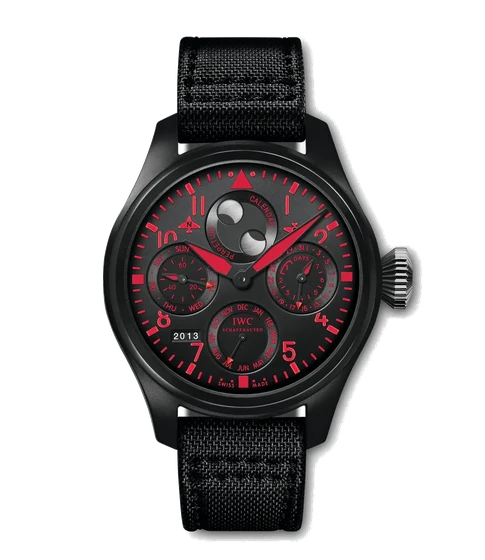 IWC Pilots Watch Top Gun Perpetual Calendar Boutique Edition IW502903 kol saati