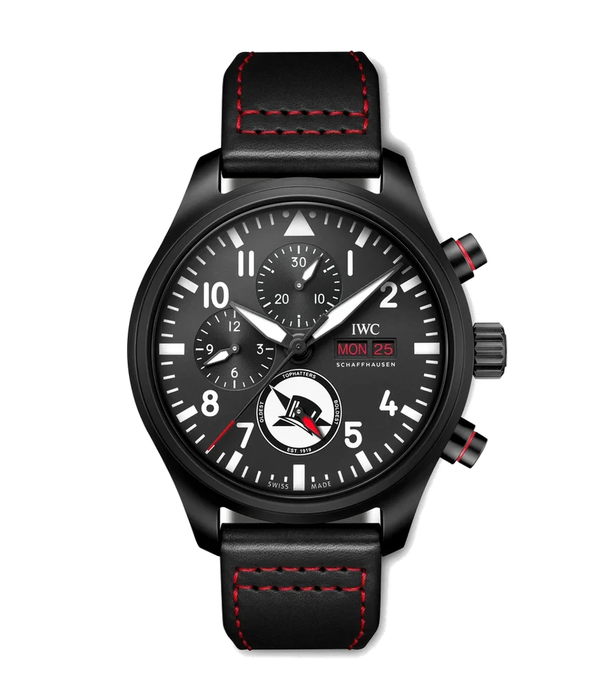 IWC Pilots Watch Chronograph Edition Tophatters IW389108 44.5 mm kol saati