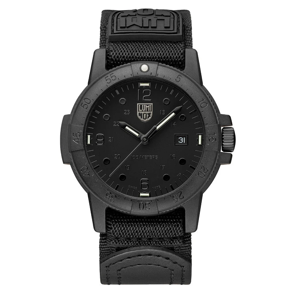 Luminox Sea Bass CARBONOX Blackout Tritium Watch #X2.2001.BO.F 44 mm kol saati
