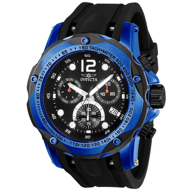 Invicta Speedway Vectus Swiss Ronda Z60 FE Caliber Watch - 51mm, Black (20074) kol saati