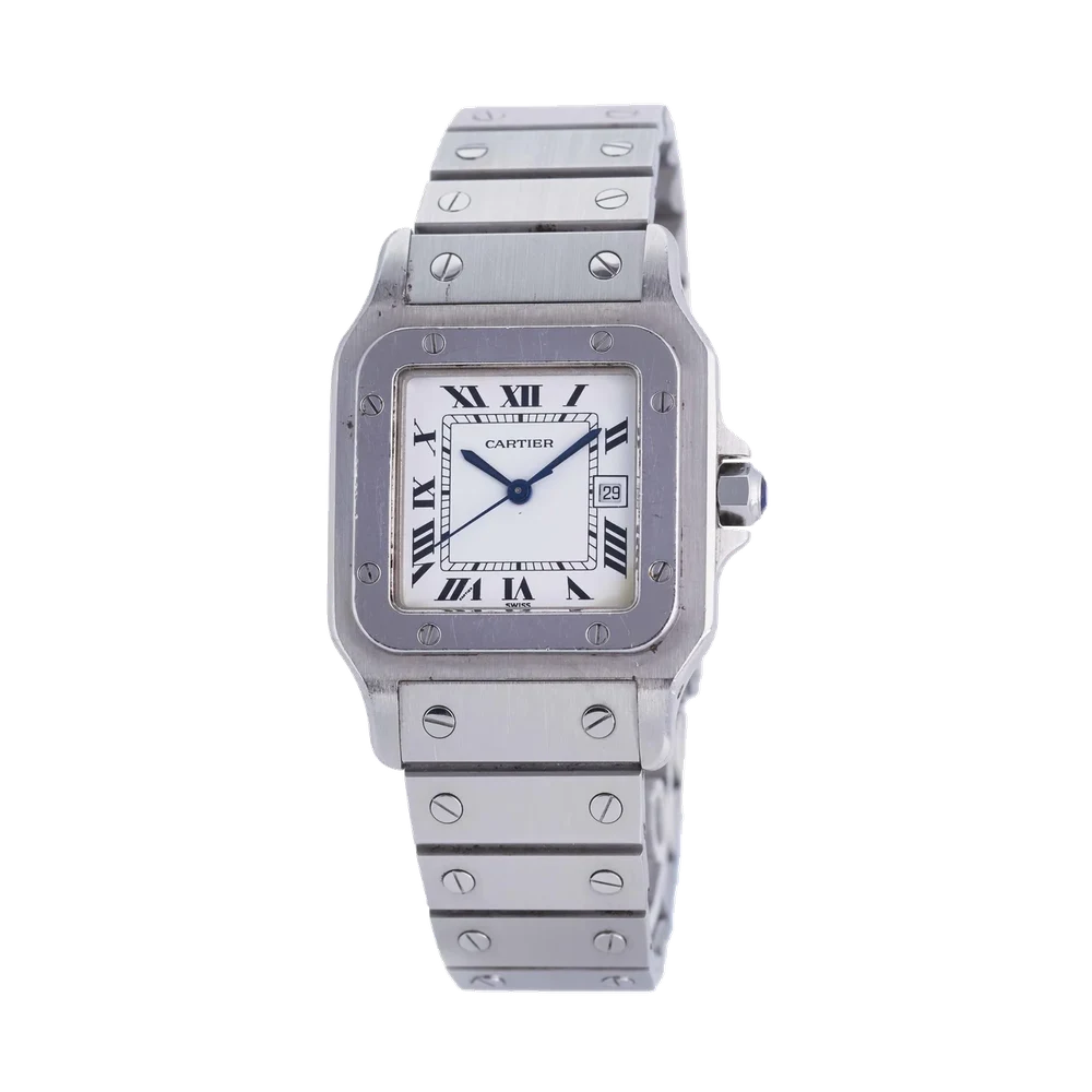 Cartier CARTIER, REF. LM 4072, SANTOS, AUTOMATIC, STEEL kol saati