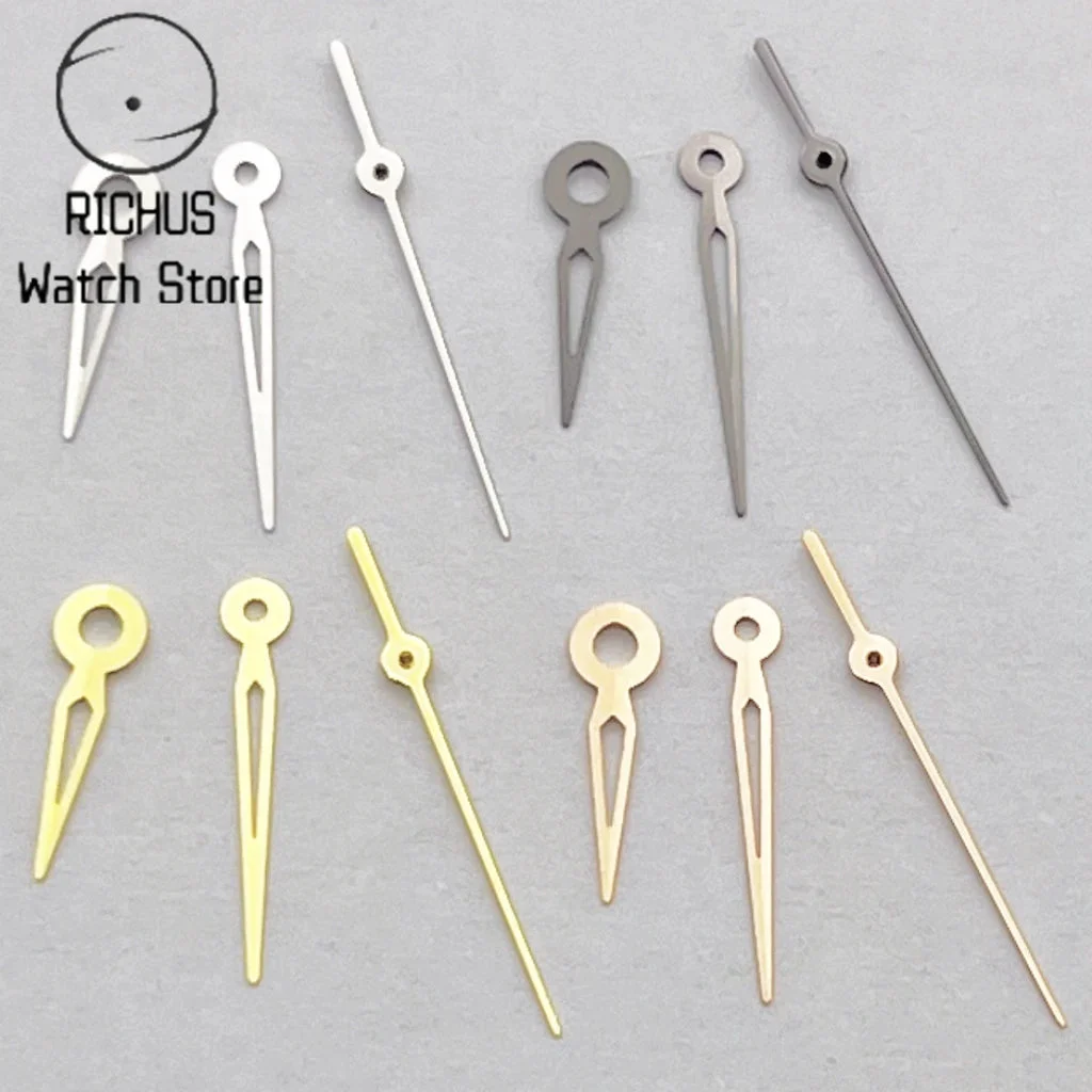 Tandorio Hands Silver/Gold/RoseGold/Gun color Watch Hands Fit NH05 NH06 Movement Watch Accessories 14:202638828#Gun color kol saati