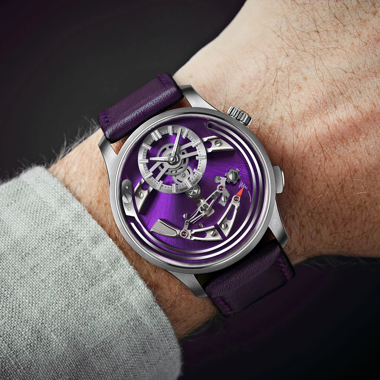 Christopher Ward Bel Canto C01-41APT0-T00P0-VP 41 mm kol saati