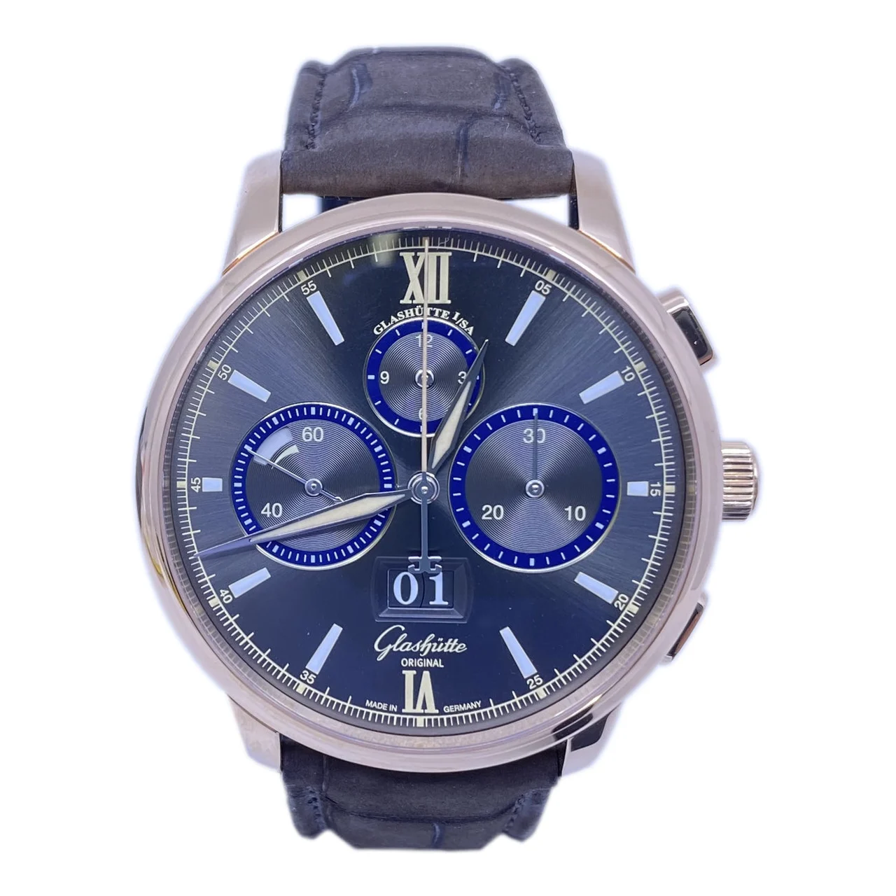 Glashutte Original Glashütte Original Senator Chronograph Capital Edition Red Gold 210000011751 kol saati