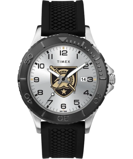 Timex Gamer Black US Military Academy Army Black Knights TWZUARMMD kol saati